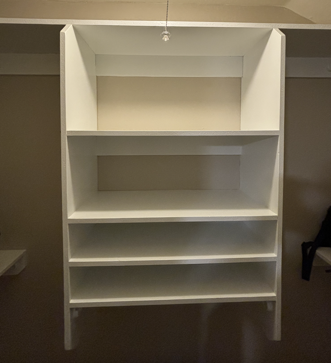 Trim and door detail work close-up