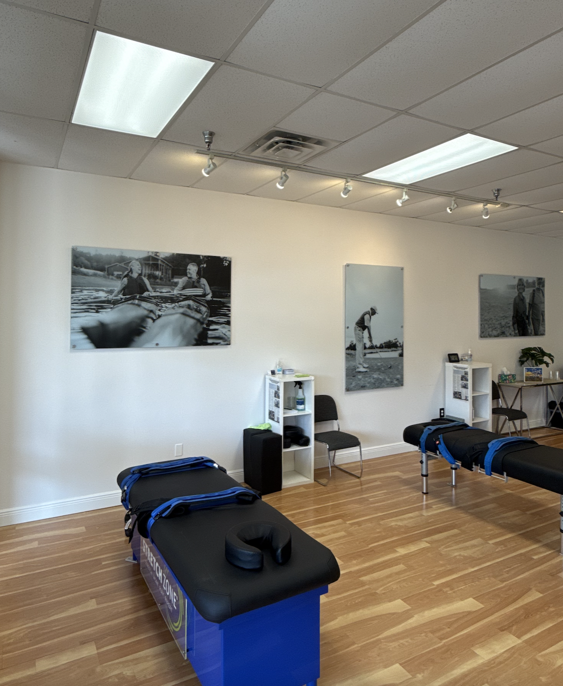 Painted kitchen and living space in progress